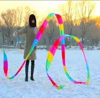 Пользовательская танцевальная лента, фитнес -лента, гимнастическая лента, квадратная танцевальная лента,