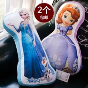 Hàn Quốc dễ thương băng và gối trẻ em tuyết Buchi cạnh búp bê đồ chơi cô gái đi kèm quà ngủ sinh nhật Công chúa Aisha - Đồ chơi mềm