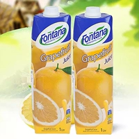 Кипр импортированный фенто грейпфрутовый сок 1L*2 Бутылки бара бармена свадебного банкетного напитка сок