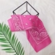 Брендовый шарф, розовый платок