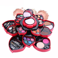 Dameihua Quay Hộp Trang Điểm Hoa Petal Son Môi Powder Eye Shadow Blush Trang Điểm Set Full Set Lắc kem nền estee lauder