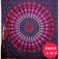 Mandala Mandala hangcloth handmade phụ kiện nhà sofa trang trí tường tấm khăn trải bàn tấm thảm lớn thảm tường