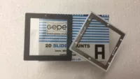Оригинальный голландский оригинал Gepe Zicai 120 Clip 6x6 Anti -Newtonian Ring Glass Slide Box [одиночная цена]