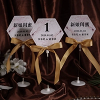 Карта карты свадебного стола CARD CAST -СТОРОНА -Стол -taiwan Creative Swide Seat Card Гость Свадебные принадлежности для карты Тайваня