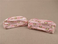 Японская розовая длинная косметичка, кошелек, пенал, 6 мес., с медвежатами