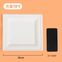 Квадратная пластина квадратной пластины толщиной 10 дюймов 20