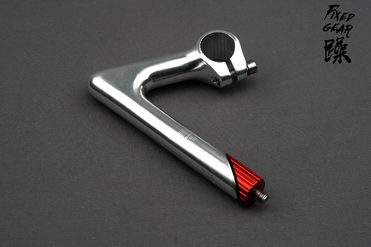 The Same Style Without Standard & Negative 58 °& Anode Silver Gooseneck HandlePAGAN Gooseneck Put up Dead flies Bicycle negative 58 degree lower Tilt Gooseneck electroplate Retro new pattern 58 ° free shipping