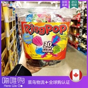 Canada mua kẹo kim cương Ring Pop đường nhẫn nhiều loại hương vị trái cây 30 * 14g gói thư trực tiếp - Nhẫn