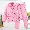 Đồ ngủ nữ mùa thu và mùa đông dài tay áo khoác cotton dày bông lông cừu san hô ấm kích thước lớn áo khoác nước cashmere phù hợp với dịch vụ nhà đồ bộ mặc nhà pijama