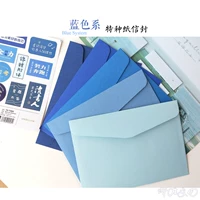 Star Hisense Seal Simple Literator Pure Color Special Paper Emecting экзамены, чтобы сесть на Blue и отправить писем с благословением