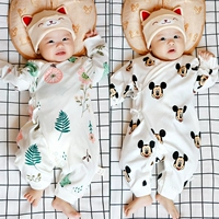 Детское демисезонное осеннее хлопковое боди, 0-3 мес.