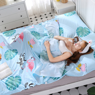 Du lịch xách tay bông người lớn du lịch bẩn bẩn túi ngủ khách sạn chống bẩn quilt đơn đôi bông siêu nhẹ bốn mùa