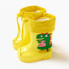 Yellow dinosaur, boots, 17cm