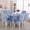Khăn trải bàn vải bọc bàn ghế đệm đặt tựa lưng ghế bìa nhà Châu Âu hiện đại tối giản ghế ăn