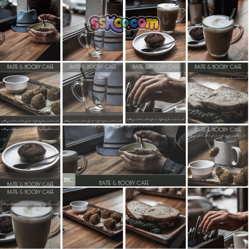 哑光咖啡馆社交媒体高清JPG摄影照片4K壁纸背景图片插图设计素材