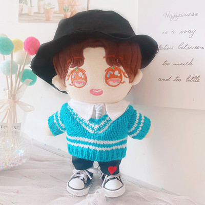 taobao agent Blue doll, sweater, shorts, 20cm