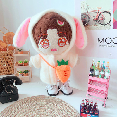 taobao agent Spot Bunny Bear Grand Dress Pants 20 cm set 20cm doll star dolls change love bean backpack