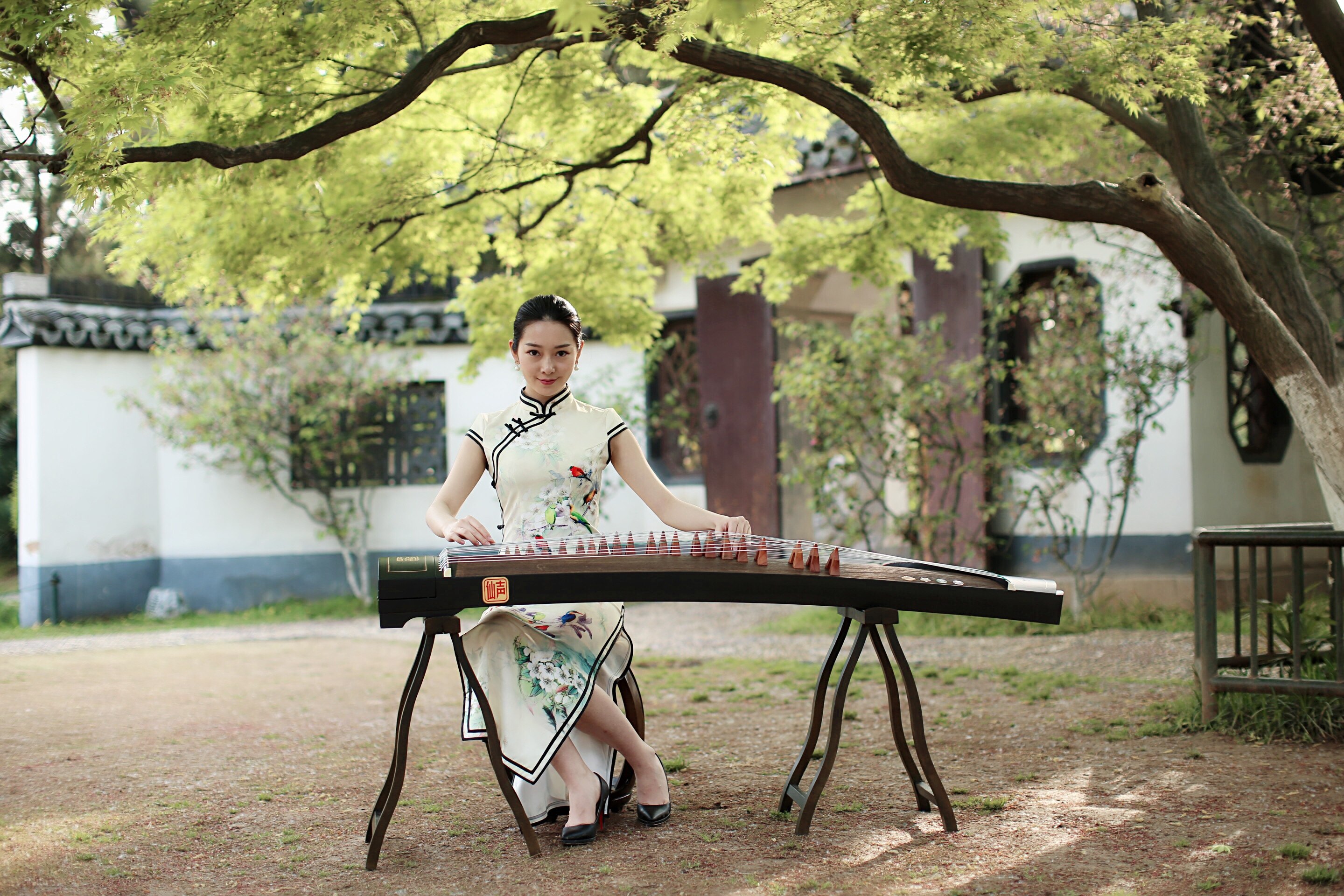 选对一款古筝,做个优雅的美人儿