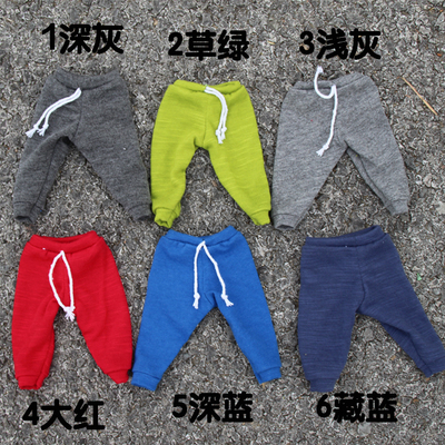 taobao agent Full -size soldiers, four points, six -point BJD small cloth BLYTHE pants Harun pants span pants trend versatile pants