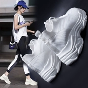Dadong giày thấp của phụ nữ với phiên bản Hàn Quốc của siêu đầu tròn INS với giày trung học sinh thể thao