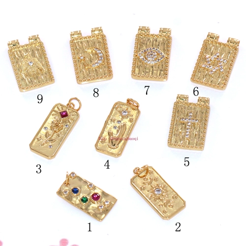 Цирконий, подвеска, аксессуары на солнечной энергии, 14 карат, микроинкрустация