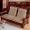 Mùa đông dày sofa gỗ đệm với tựa lưng sang trọng chống trượt băng ghế dự bị Xiêm gỗ hồng mộc kết hợp đệm bọt biển