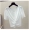 Không thường xuyên v- cổ ngắn tay t- shirt nữ 2018 mùa hè mới Hàn Quốc trắng băng lụa nửa tay cẩn thận trên quần áo thủy triều áo len tăm dài tay