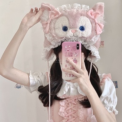 taobao agent Sister shaking hands as a little fox cover ear cap