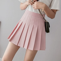 Универсальное защитное белье, шифоновая сексуальная юбка в складку для школьников, цветная мини-юбка, в корейском стиле, высокая талия