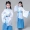 Cô gái Hanfu Trang phục cổ đại Han và Tang Dynasties Nhạc cụ trẻ em cổ tích Vũ điệu Guzheng biểu diễn bộ đồ Tang ra khỏi quần áo - Trang phục