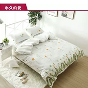 Chăn bông dày bao gồm chăn bông đơn twill chăn đôi giường đơn 150x200? 180x200 - Quilt Covers