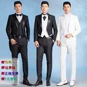 Nam dây dẫn trang phục tuxedo phù hợp với hiệu suất máy chủ phù hợp với điệp khúc người lớn ăn mặc phù hợp với nam giới trang phục