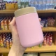 Розовая наклейка, 350 мл