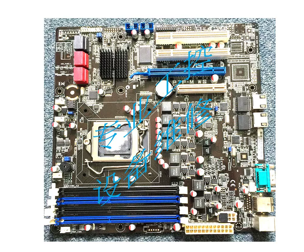 Материнская плата рабочей станции графики ASUS P7F-M WS поддерживает процессор Xeon 3450, двойной канал памяти DDR3