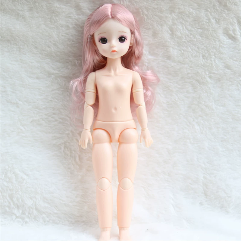 Туфелька Naked кукла, семейная игрушка, 3D, DIY