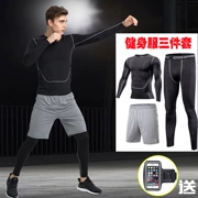 Hongxing Erke quần áo tập thể dục nam phù hợp với chạy thể thao quần áo nhanh chóng làm khô thở bóng rổ đào tạo quần áo phòng tập thể dục tập thể dục