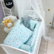 Đồ sơ sinh giường di động trên giường em bé tạo tác cotton sơ sinh chống áp lực đa năng giường điều dưỡng có thể tháo rời và giặt được - Giường trẻ em / giường em bé / Ghế ăn