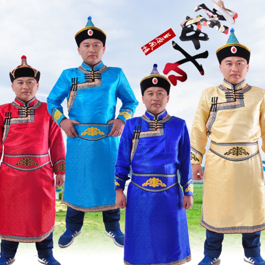 Монгольские национальные платья