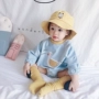 Quần áo dễ thương cho bé trai và phụ nữ Babyiesies cotton sơ sinh trang phục mùa thu xì ra quần áo siêu dễ thương mùa xuân - Áo liền quần shop quan ao tre em dep