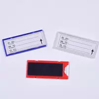 Nhãn đầy đủ từ nhãn dán kệ vật liệu từ vật liệu thẻ dấu hiệu vị trí thẻ vị trí thẻ làm đẹp mát 3X7 - Kệ / Tủ trưng bày giá trưng bày