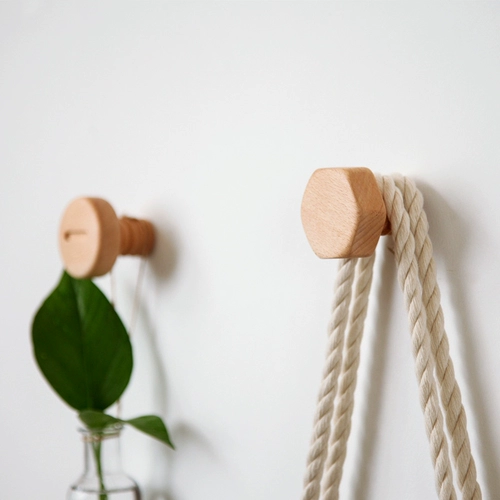 Детская одежда магазин с твердым деревянным крючком на стену настенный настенный подвесный крюк на стене