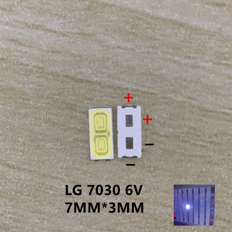 LG&7030&6VLGLED702070308520 Patch Cold white light Backlight Lamp beads liquid crystal television TV6v3v