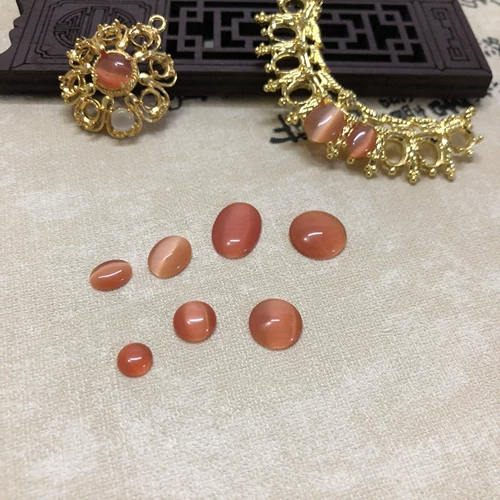 Аксессуар, аксессуары, агатовая красная китайская шпилька, драгоценный камень для кольца, кошачий глаз, с драгоценным камнем