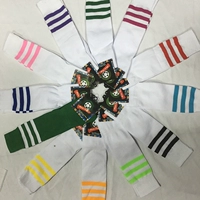 Футбольные носки для школьников, длина миди, японские и корейские