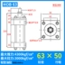 đầu nối ống dầu thủy lực Xi lanh thủy lực hạng nặng HOB 4050 xi lanh thủy lực thanh giằng trung bình và áp suất cao xi lanh trạm thủy lực hai chiều một chiều thanh piston co nối ống thủy lực Khớp nối thủy lực