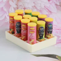 Картофельные чипсы, бутылка, 12 шт, 1 шт