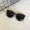 2018 new yang Yang Yang Yang với cùng một đoạn kính râm nữ mặt phẳng phân cực tròn mặt là kính râm mỏng chống tia cực tím nam