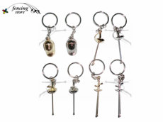 защита Изящные ограждения брелок в фольгу/шпага/сабля/маска