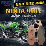 Nhập khẩu EBC Kawasaki NINJA400 Z400 Ninja 400 NINJA250 Z250 má phanh trước và sau - Pad phanh