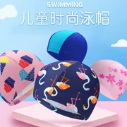 Trẻ em mũ bơi cậu bé hoạt hình bơi vải mũ lớn bé trai bé gái mũ bé gái thiết bị bơi - Mũ bơi